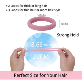 LuSeren hair ties packaged in a beautiful box