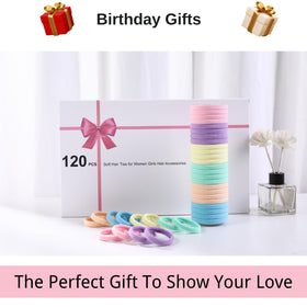 LuSeren hair ties packaging with elegant design