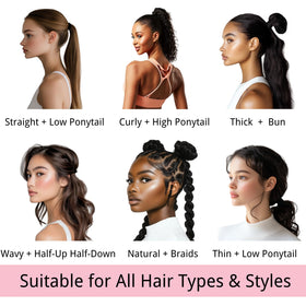 LuSeren hair ties packaging with premium gift box