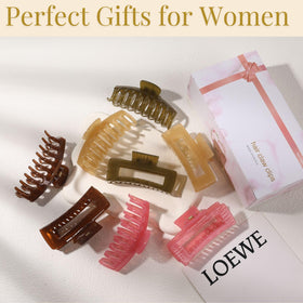 LuSeren Jelly Hair Clips gift box packaging