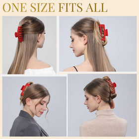 LuSeren Jumbo Hair Clips displayed in a gift box