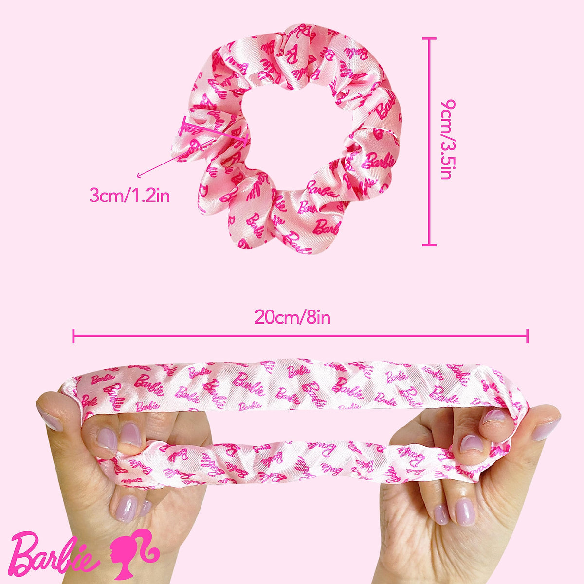 LUV HER Barbie Hair Accessory Set packaged for delivery
