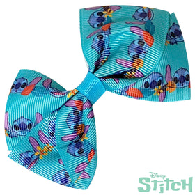 LUV HER Disney Stitch Hair Bow on alligator clip