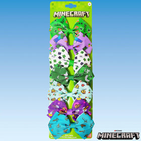 LUV HER Minecraft Kids Hair Bows in use by a child