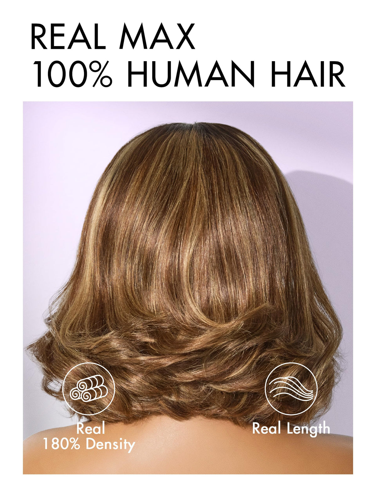LUVME HAIR 5X5 Layer Cut Bob Wig styled on mannequin