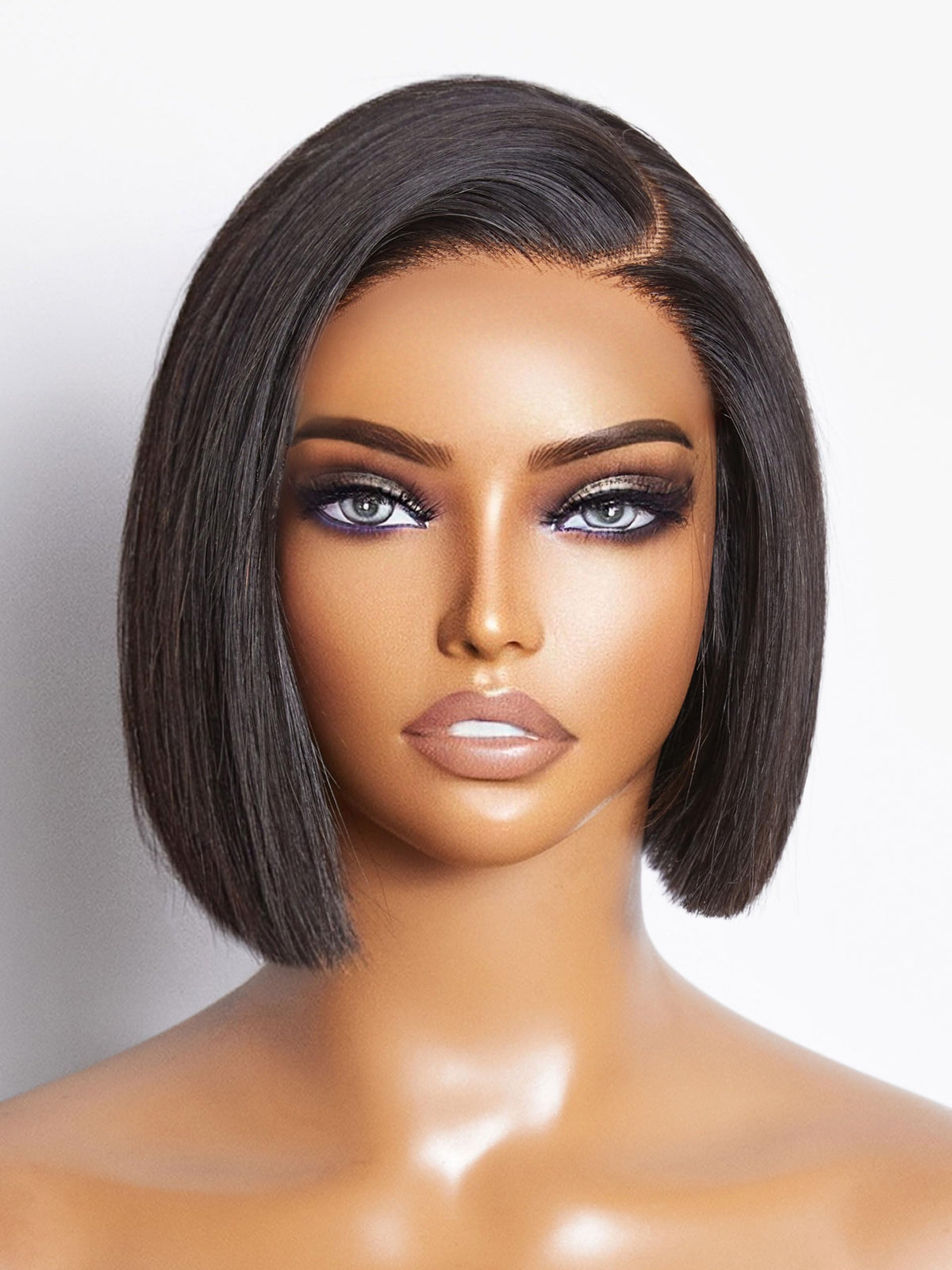 LUVME HAIR 8'' Blunt Cut Bob Wig front view