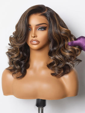 LUVME HAIR Loose Wave Wig styling options