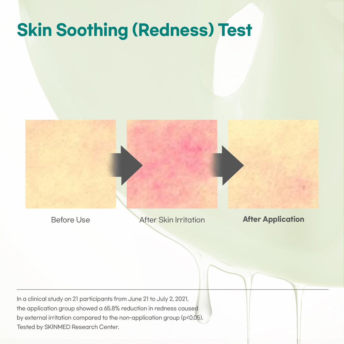 LUVUM Calming Repair Cica Gel Mask in a skincare routine