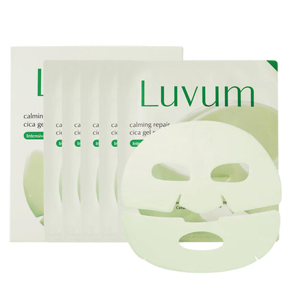 LUVUM Calming Repair Cica Gel Mask packaging front view