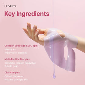 LUVUM Collagen Gel Mask ingredients list