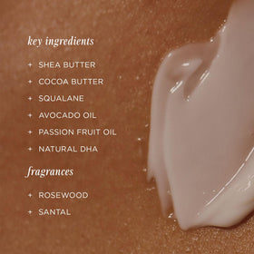 + Lux Unfiltered Summer Skin Classic Gradual Self Tanner application on skin