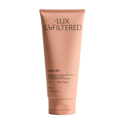 + Lux Unfiltered Summer Skin Classic Gradual Self Tanner front view