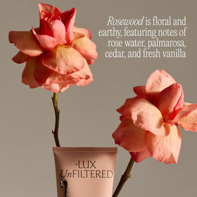 + Lux Unfiltered Summer Skin Gradual Self Tanner application on skin