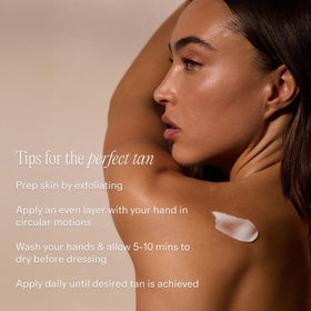 Lux Unfiltered Summer Skin Sculpting Self Tanner 240g lifestyle scene