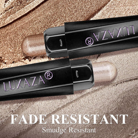 LUXAZA PRO Cinnamon Coco eyeshadow stick swatches