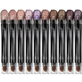 LUXAZA PRO Plum Eyeshadow Stick Set 10PCS front view