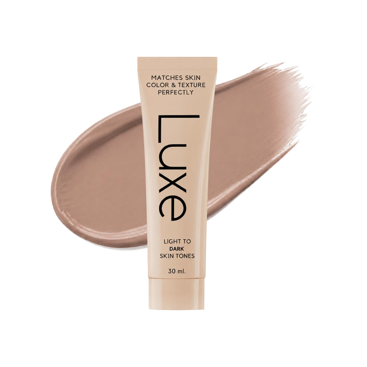 LUXE Color Changing Foundation Medium Dark front view