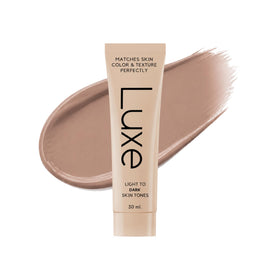 LUXE Color Changing Foundation Medium Dark front view