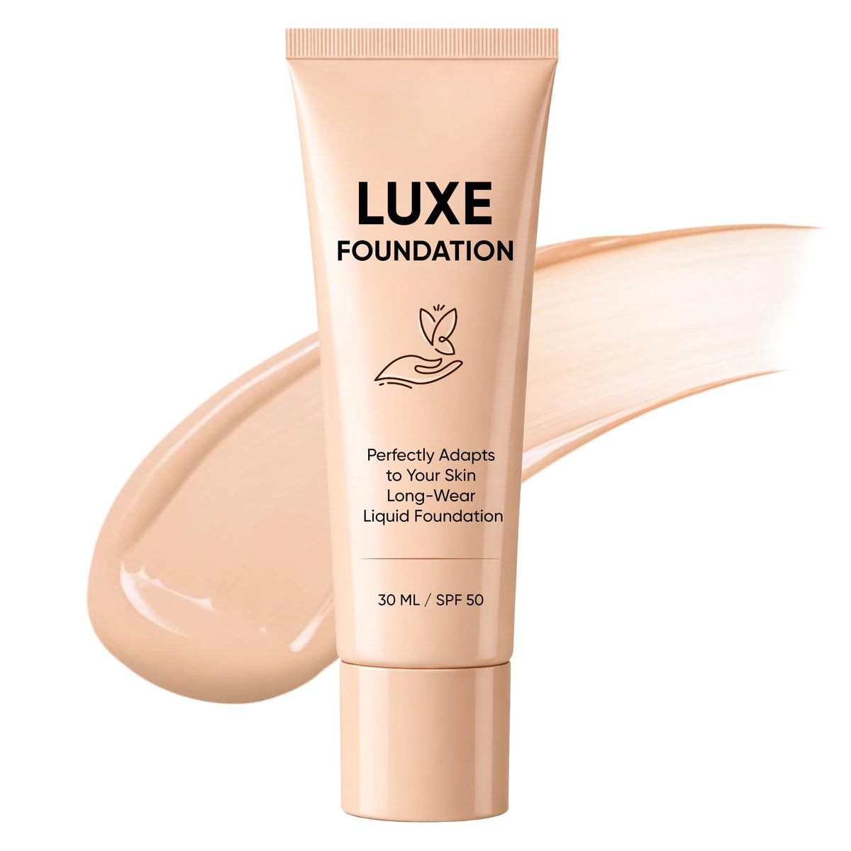 LUXE FOUNDATION colour changing foundation 30 ML front view