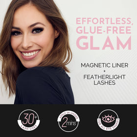 Luxillia Magnetic Eyelashes various styles displayed