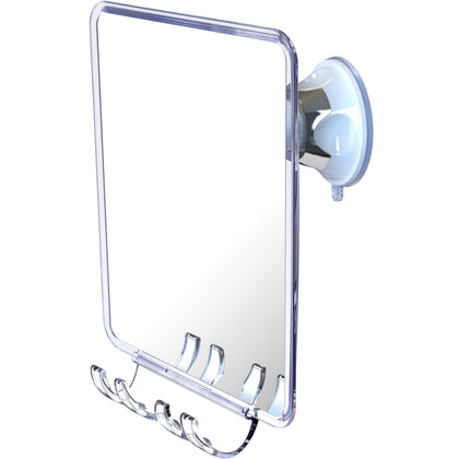 Luxo Shower Mirror front view with fogless feature