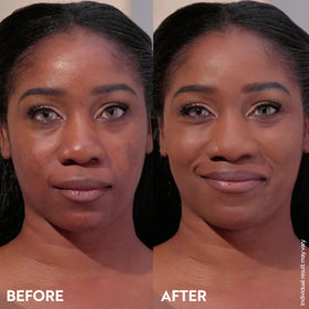 M. Asam Magic Finish Deep Teint Make-up Mousse application with sponge