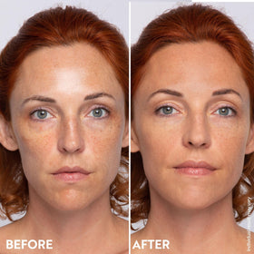M. Asam Magic Finish Summer Teint Make-up Mousse in use on skin