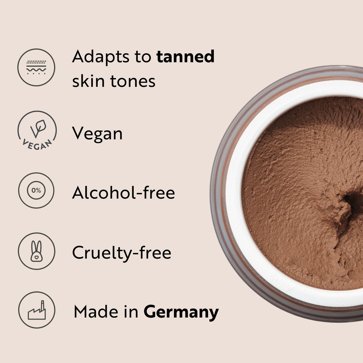M. Asam Magic Finish Summer Teint Make-up Mousse with applicator