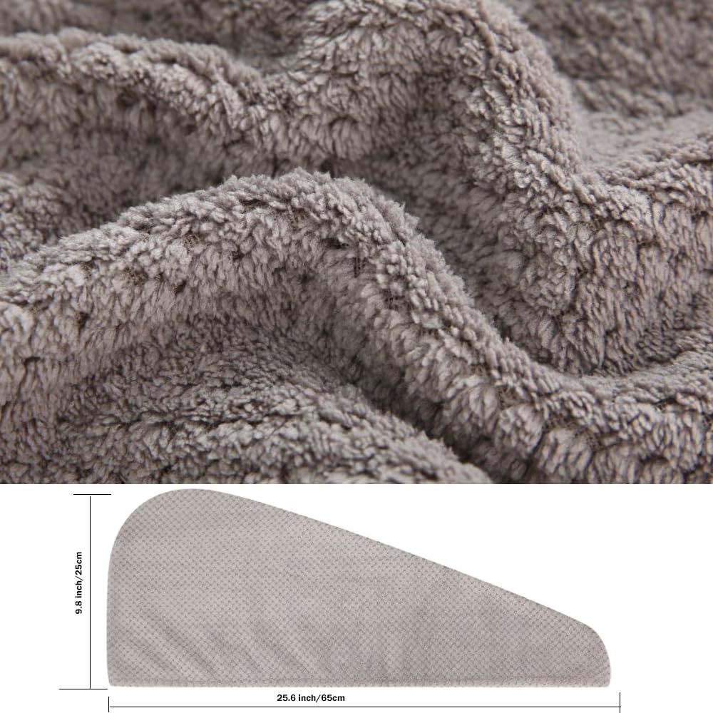 M-bestl Hair Towel Wrap in use during makeup application
