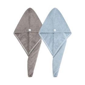 M-bestl Hair Towel Wrap showing tie hoop detail