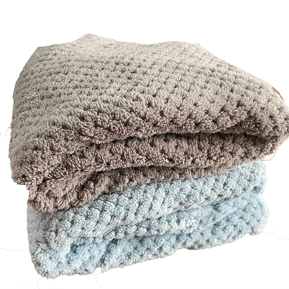 M-bestl Hair Towel Wrap side view showing absorbent texture
