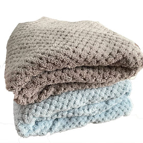 M-bestl Hair Towel Wrap side view showing absorbent texture