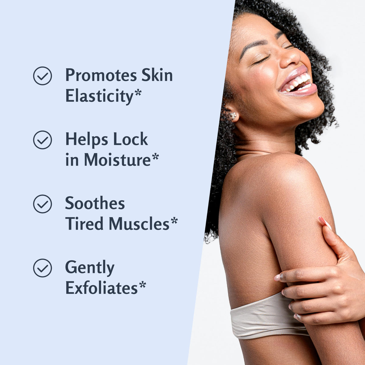 M3 Naturals Magnesium Body Scrub 16oz on a bathroom counter