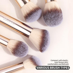 MAANGE 20 PCS brush set in a stylish velvet bag