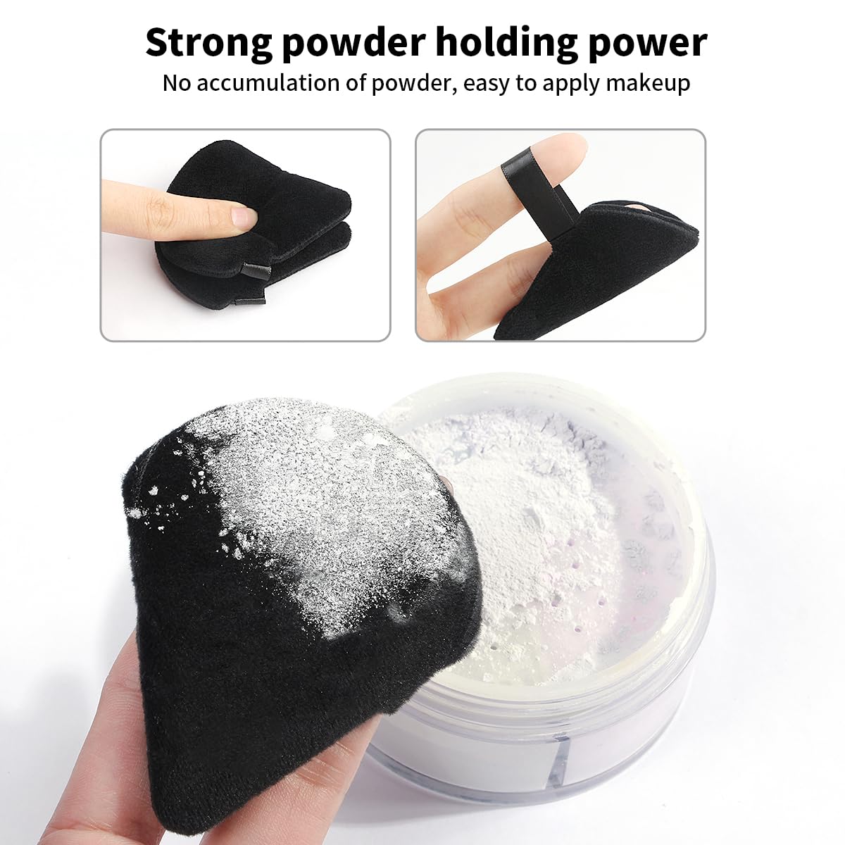 MAANGE beauty blenders and triangle powder puffs