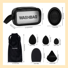 MAANGE cleaning mat for easy brush maintenance