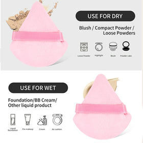 MAANGE mini thumb puffs and makeup remover puffs
