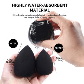 MAANGE mini thumb puffs in makeup brush set