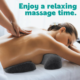 MABOZOO Breast Pillow on a massage table