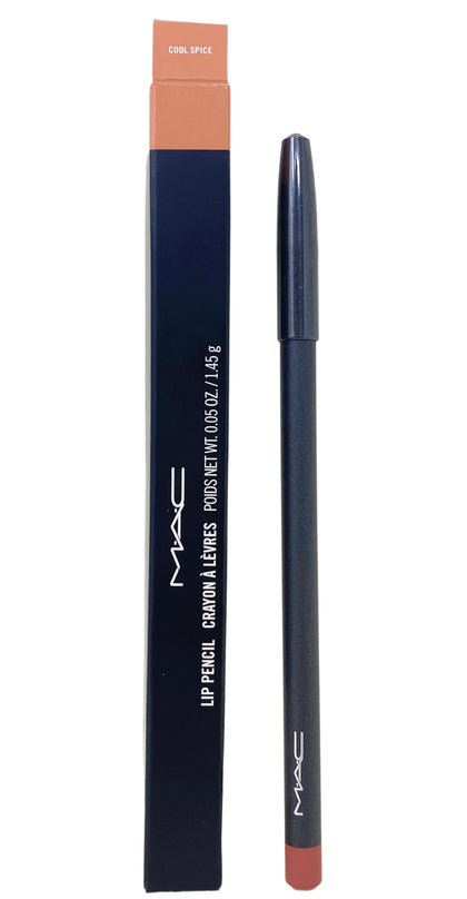 MAC Lip Pencil in Cool Spice deep brown mauve front view