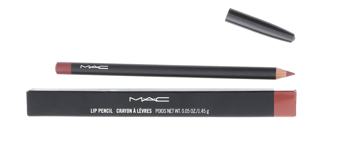 MAC Lip Pencil Whirl front view showing neutral brown shade