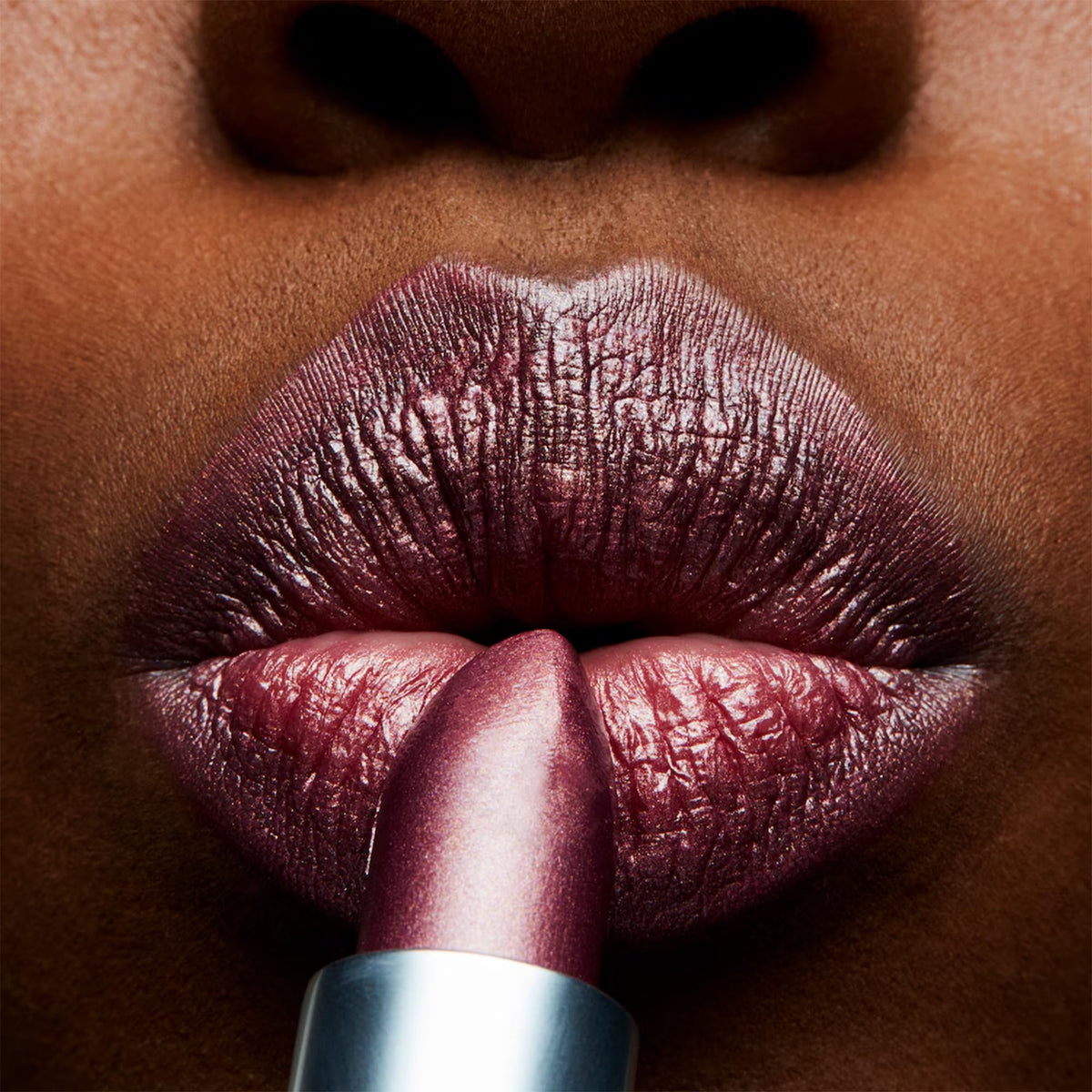 MAC Lipstick Plum Dandy packaging and product details