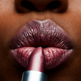 MAC Lipstick Plum Dandy packaging and product details