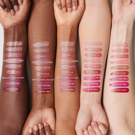 MAC M·A·C Ximal Sleek Satin Lipstick Pink Peppermint side view