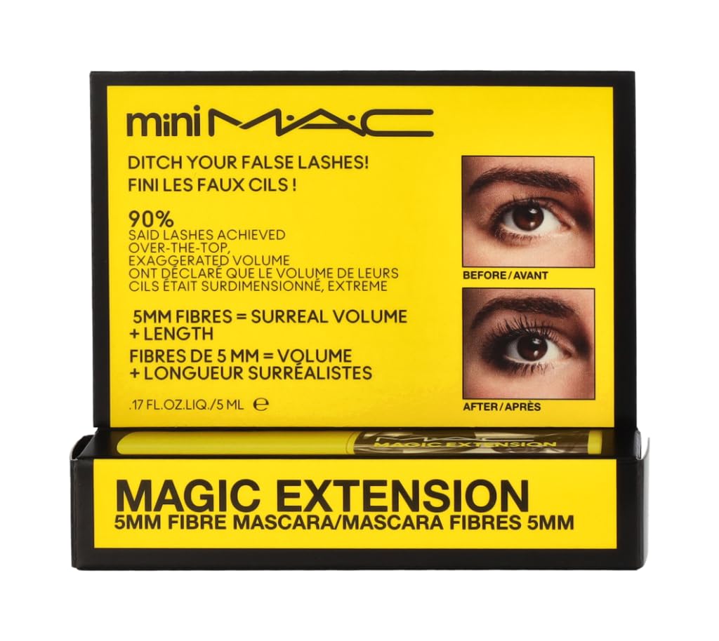 MAC Mini MAC Magic Extension 5MM Fibre Mascara packaging side view