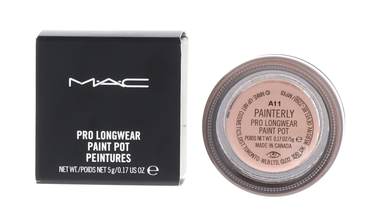MAC Paint Pot Painterly Eyeshadow applied on eyelid