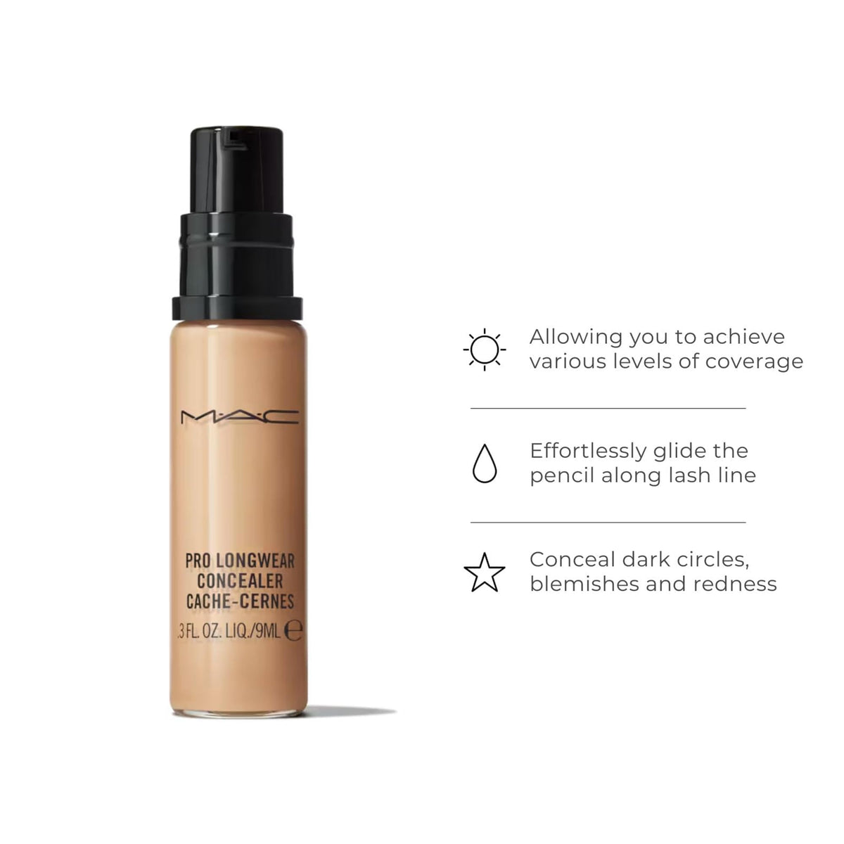 MAC Pro Longwear Concealer NW #20 side view