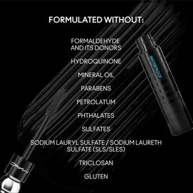 MAC Stack Superstack Mascara applied on model's lashes