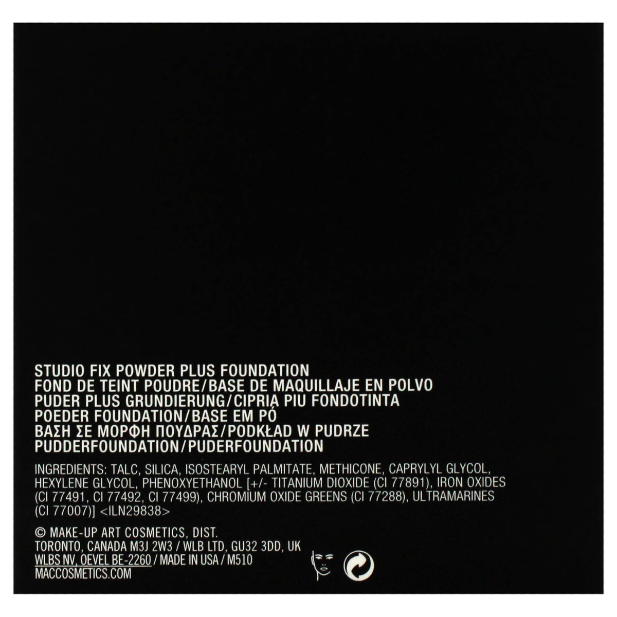 MAC Studio Fix Powder Plus Foundation NW50 with makeup brush