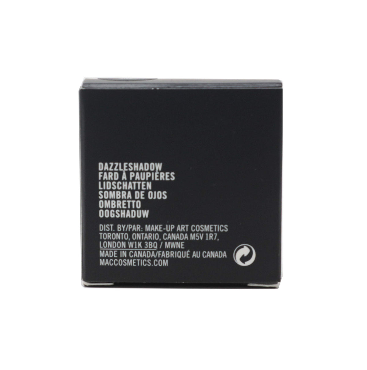 MAC Supernatural Dazzleshadow Eyeshadow She Sparkles swatch on skin
